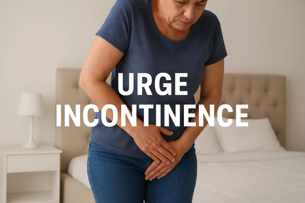how to manage urge incontinence Northamptonshire symptoms