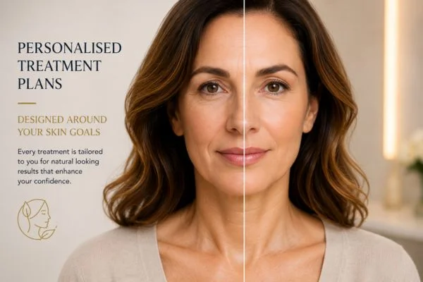 Before and after results of Collagen Lift Therapy Northamptonshire